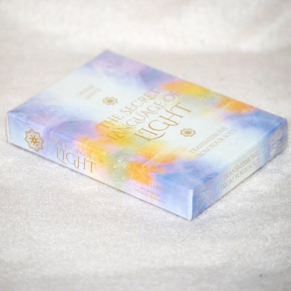 Secret Language of Light Oracle Deck 45 Tarot Cards Guidebook by Denise Jarvis